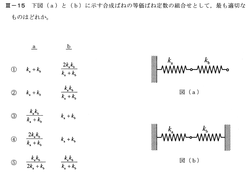 令和元年度技術士一次試験機械部門3-15(再試験)