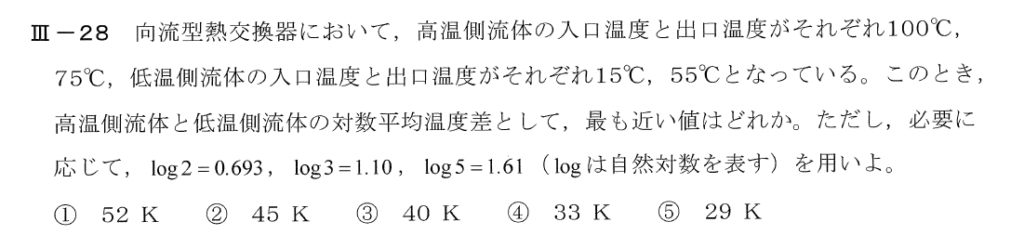 令和2年度技術士一次試験機械部門3-28