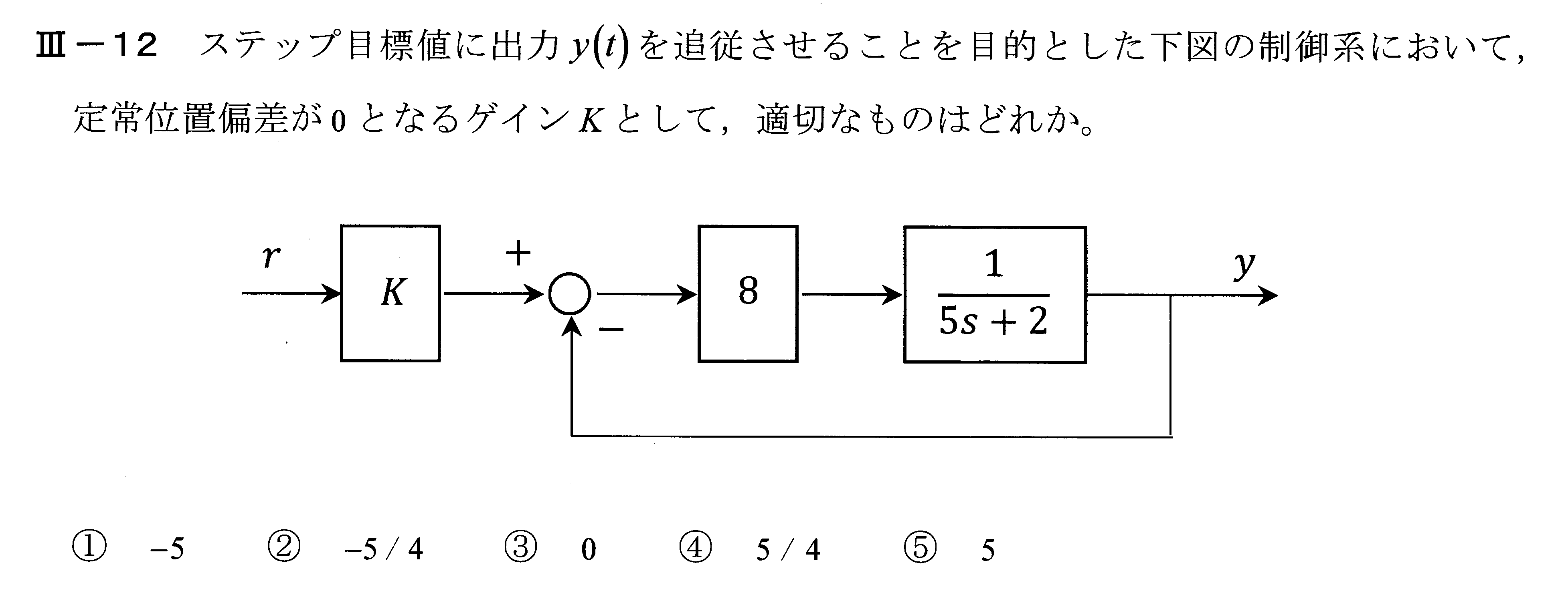 令和5年度技術士一次試験機械部門3-12